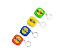 PARENCE.- Set de 4 Mini Cintas Métricas 1m, 3FT Couturier, Tailor/Medidor Pequeño para Petanca (1 metro) Tamaño de Bolsillo Flexible - Color Aleatorio - 4 Piezas