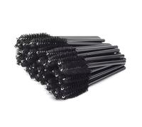 PARENCE - Set de 50 Cepillos de Pestañas Semi-Reutilizables - Fibra Suave de Silicona Premium - Cepillos de Pestañas, Herramienta de Maquillaje de Rímel - 50 Piezas (Color Aleatorio)