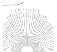 PARENCE.- Set de 55 agujas de coser - Agujas de mano, todas las longitudes - 55 piezas