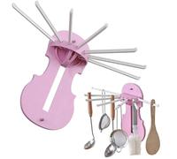 PARENCE.- Soporte de Pared multifunción para paños de Cocina, Toallas y Utensilios de Cocina, 6 Brazos giratorios y Extensibles - Soporte para paños de Cocina, Adhesivo Potente - Almacenamiento de