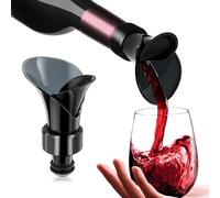 ParENCE - Tapón para botella de vino extraíble 2 en 1 - Perfecto para todos los vinos