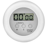 PARENCE. - Temporizador de Cocina electrónico con imán. - Cuenta Regresiva, Control de cocción, Alarma, Soporte Trasero Ajustable, Herramienta de gestión del Tiempo/batería incluida