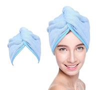 PARENCE.- Toalla de Pelo de Microfibra/Toalla Absorbente de Secado del Cabello - 50 * 22cm Color Aleatorio (Azul, Rosa, Naranja, púrpura)