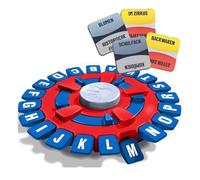 Parent-Child Interaction Fast-Paced Word Games Quick Thinking Letter Pressing Game German Version