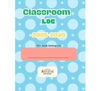 Parent Contact Log Book & Journal to Record Contact Between Student's Parent & Teacher: LARGE SIZE FULL COLOR