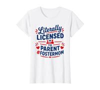 Parent Support Family Love Licensed To Parent Foster Mom Camiseta