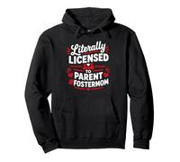 Parent Support Family Love Licensed To Parent Foster Mom Sudadera con Capucha