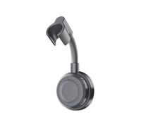 Paréntesis de ducha flexible de esquina con potente agarre, fácil transferencia entre exteriores, ABS permanente, para baño, esencial, extraíble, paréntesis de ducha