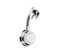 Paréntesis de ducha flexible de esquina con potente agarre, fácil transferencia entre exteriores, ABS permanente, para baño, esencial, extraíble, paréntesis de ducha