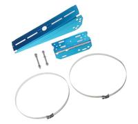 Paréntesis de montaje en pared de panel fotovoltaico de aluminio con estructura de organización rápida y inclinación flexible para mayor horro de espacio, montaje en pared de panel