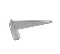 Paréntesis de montaje en pared de panel fotovoltaico de aluminio con estructura de organización rápida y inclinación flexible para mayor eficiencia, ahorro de espacio, montaje en pared de panel