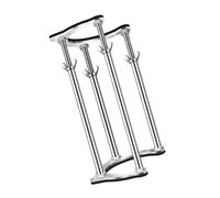 Paréntesis de montaje para fregadero experto, sin deslustre, marco de asistencia para debajo del mostrador, paréntesis para fregadero de baño