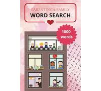 Parenting-themed: Relaxing Word Search Puzzle Book for Adults and Seniors | 1000 New Words | Best mind focus developing game