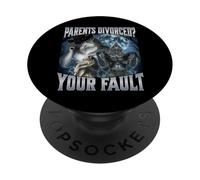 Parents Divorced? Your Fault PopSockets PopGrip Adhesivo