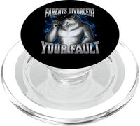 Parents Divorced? Your Fault PopSockets PopGrip para MagSafe