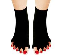 pares de calcetines separadores de dedos, calcetines de alineación de algodón para mujeres y hombres, calcetines cómodos para yoga, deportes