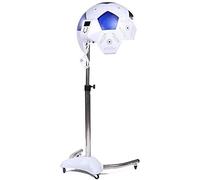 Párese Secador De Pelo Y Vapor, Secador De Pelo Portátil Salon Hood, Secador De Pelo Profesional De Pie Styling Para El Peluquero Del Salón Del Balneario,Blanco