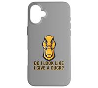 ¿Parezco que le doy un pato Humor Sarcasmo Gracioso Carcasa para iPhone 16 Plus
