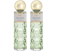 PARFUMS SAPHIR Ancora - Eau de Parfum con vaporizador para Mujer - 200 ml (Paquete de 2)