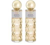 PARFUMS SAPHIR Donna - Eau De Parfum Con Vaporizador Para Mujer, One size, 200 ml (Paquete de 2)