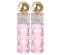 PARFUMS SAPHIR For Her - Eau de Parfum con atomizador para mujer - 800 ml
