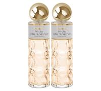 PARFUMS SAPHIR Vida - Eau de Parfum con atomizador para mujer - 600 ml