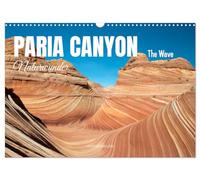 Paria Canyon - The Wave Naturwunder (Wandkalender 2026 DIN A3 quer), CALVENDO Monatskalender: Die Farben des Westens
