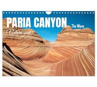 Paria Canyon - The Wave Naturwunder (Wandkalender 2026 DIN A4 quer), CALVENDO Monatskalender: Die Farben des Westens