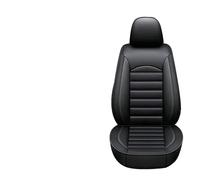 PARIE Fundas Asientos Coche Cuero para Peugeot 308 308 II (T9), Impermeable Antideslizante Completo Juegos Cubreasientos Protectores,A/Black