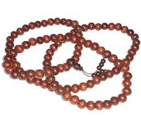 PARIJAT HANDICRAFT Cuentas de Japa mala mala para meditación, buenas para puja, yoga, meditación rudraksha semilla japa mala tibetana oración cuentas collar hombres mujeres meditación yoga, Cuentas,