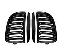 Parilla Frontal Parrillas Delanteras Con Rejilla Tipo Riñón - Doble Línea Para E90 Para E91 Para 323I 328I 335I 330I 325I Para 3-Series 2005-2008