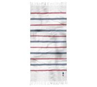 Paris 2024 Juegos Olímpicos Fouta de Baño Equipo | 100% Algodón | Oeko-Tex | 70x140 cm | Blanco