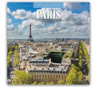 Paris 2026 Square Wall Calendar: Original Red Robin Publishing Ltd-Kalender [Mehrsprachig] [Kalender]