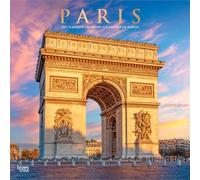 Paris 2027 12 X 24 Inch (Hanging) Monthly Square Wall Calendar Foil Stamped Cover English/French Bilingual Plastic-Free: Original BrownTrout-Kalender [Mehrsprachig] [Kalender]