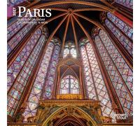 Paris 2027 7 X 14 Inch (Hanging) Monthly Mini Wall Calendar English/French Bilingual