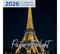 Paris At Night Calendar 2026