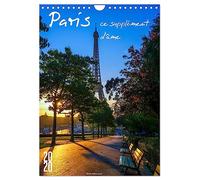 Paris, ce supplément d'âme (Calendrier mural 2026 DIN A4 horizontal), CALVENDO calendrier mensuel: Paris pour accompagner chaque mois de l'année, en 4 saisons et sur 14 pages d'un calendrier mural.