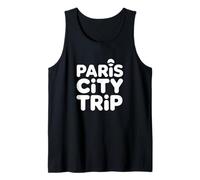 Paris City Trip I Francia Viajes Francia Torre Eiffel Camiseta sin Mangas