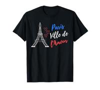 París Ciudad del Amor Torre Eiffel Recuerdos de París Camiseta