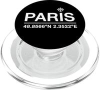 Paris Coordinate I Francia Viajes Francia Torre Eiffel PopSockets PopGrip para MagSafe