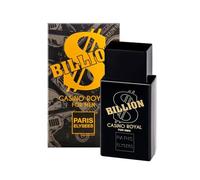 Paris ELYSEES - Billion Casino Royal - Eau de Toilette Homme - Oriental - Flores de naranjo y Bergamota - Spray de perfume - 100 ml