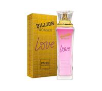 PARIS ELYSEES - Billion Woman Love - Eau de Toilette - Perfume mujer - Afrutada - Naranja y Mandarina - Colonia mujer - Frasco de 100ml