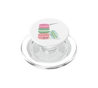 Paris France Souvenir Retro Macarons Kawaii Vintage Imagen PopSockets PopGrip para MagSafe