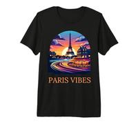 Paris FRANCÉS .Paris Vibes FRANCÉS Vibes Camiseta Premium