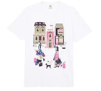 París Francia Alta Moda Compras Recuerdos Retro Francés Comfort Colors Adult Heavyweight T-Shirt