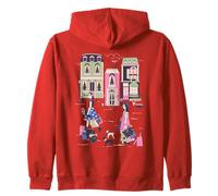 París Francia Alta Moda Compras Recuerdos Retro Francés Sudadera con Capucha