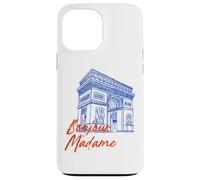 París Francia Bonjour Arco del Triunfo del Carrousel Carcasa para iPhone 13 Pro MAX