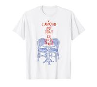 París Francia Café Café L'Amour Camiseta