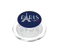 París Francia con Torre Eiffel Elegante Simple Chic PopSockets PopGrip para MagSafe