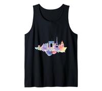 París Francia Horizonte Europa Viajes Recuerdos Paisaje urbano Camiseta sin Mangas
